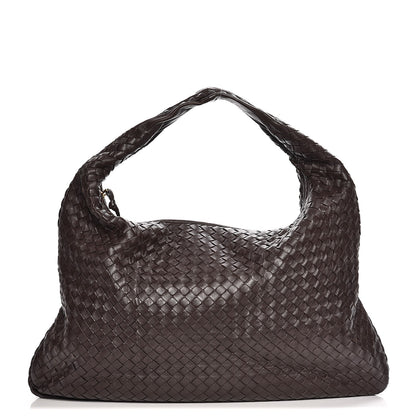 Bottega Veneta Nappa Intrecciato Large Veneta Hobo Ebano 1 of 12