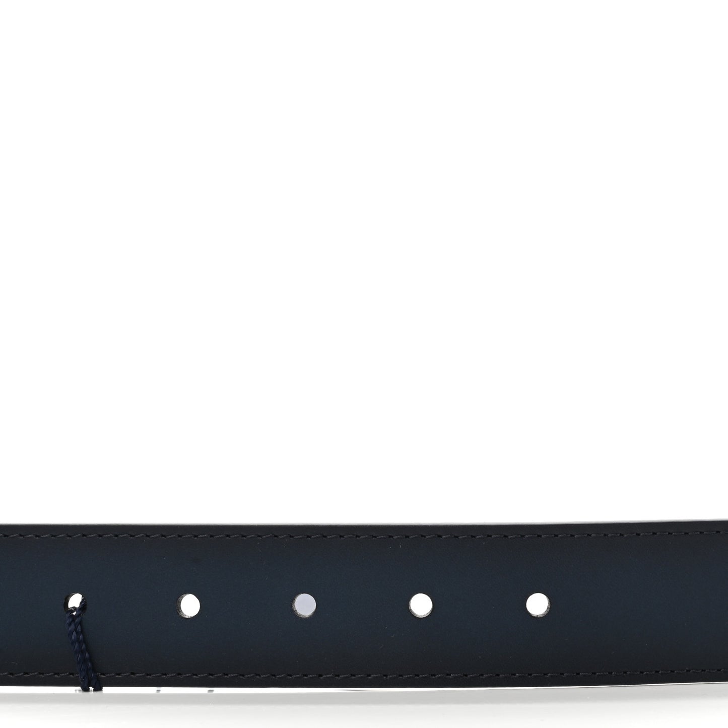 Calfskin 35mm Pont Neuf Belt 100 40 Blue Marine