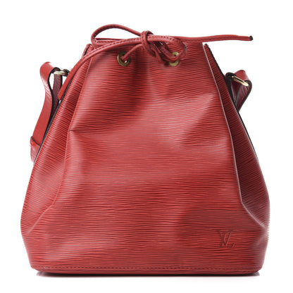 Louis Vuitton Epi Petit Noe Castillan Red 1 of 9