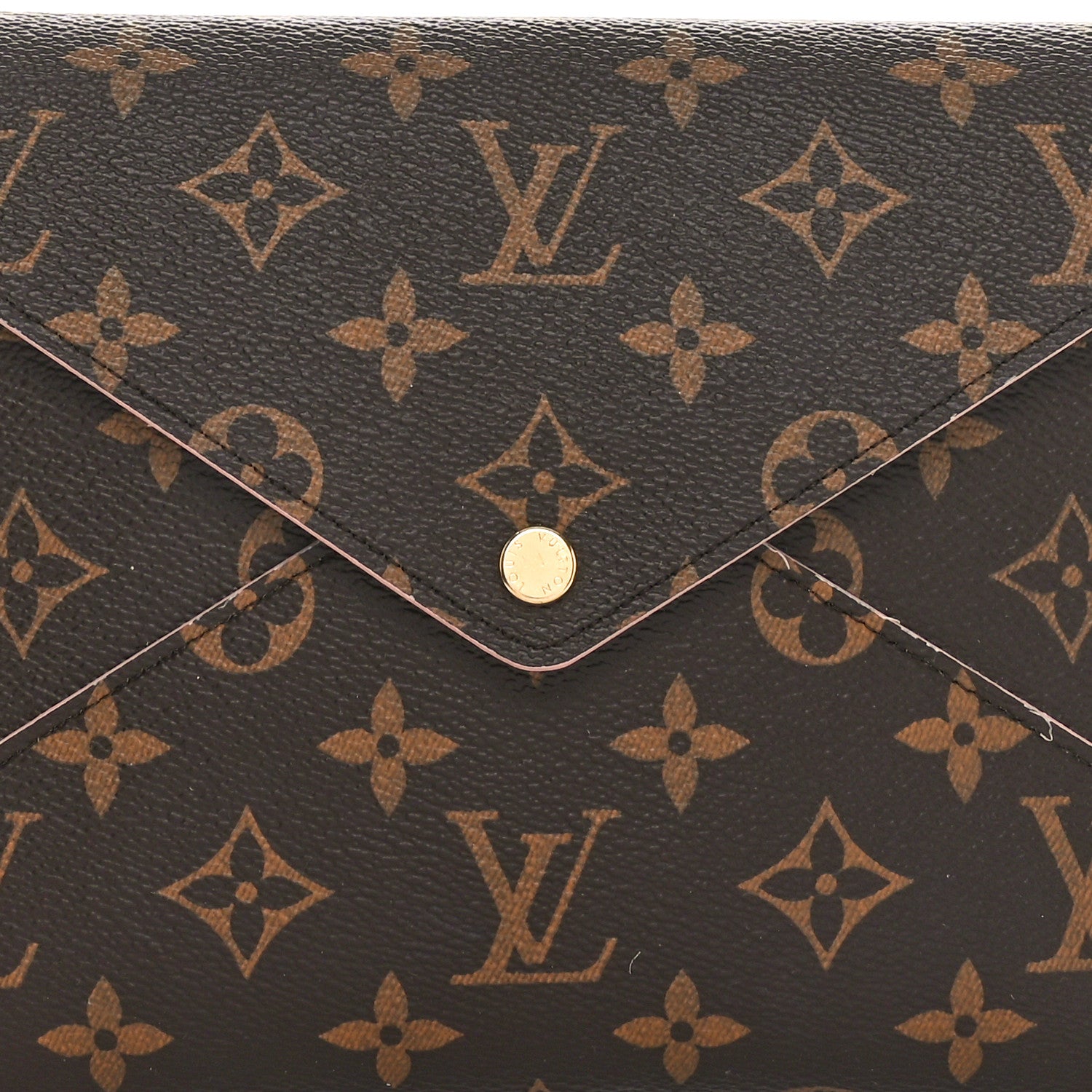 Louis Vuitton Monogram Large Kirigami Pochette Insert Rose Ballerine 7 of 9