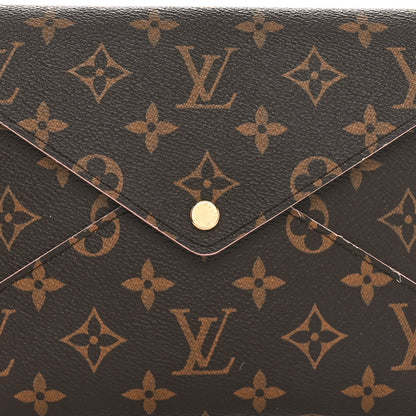 Louis Vuitton Monogram Large Kirigami Pochette Insert Rose Ballerine 7 of 9
