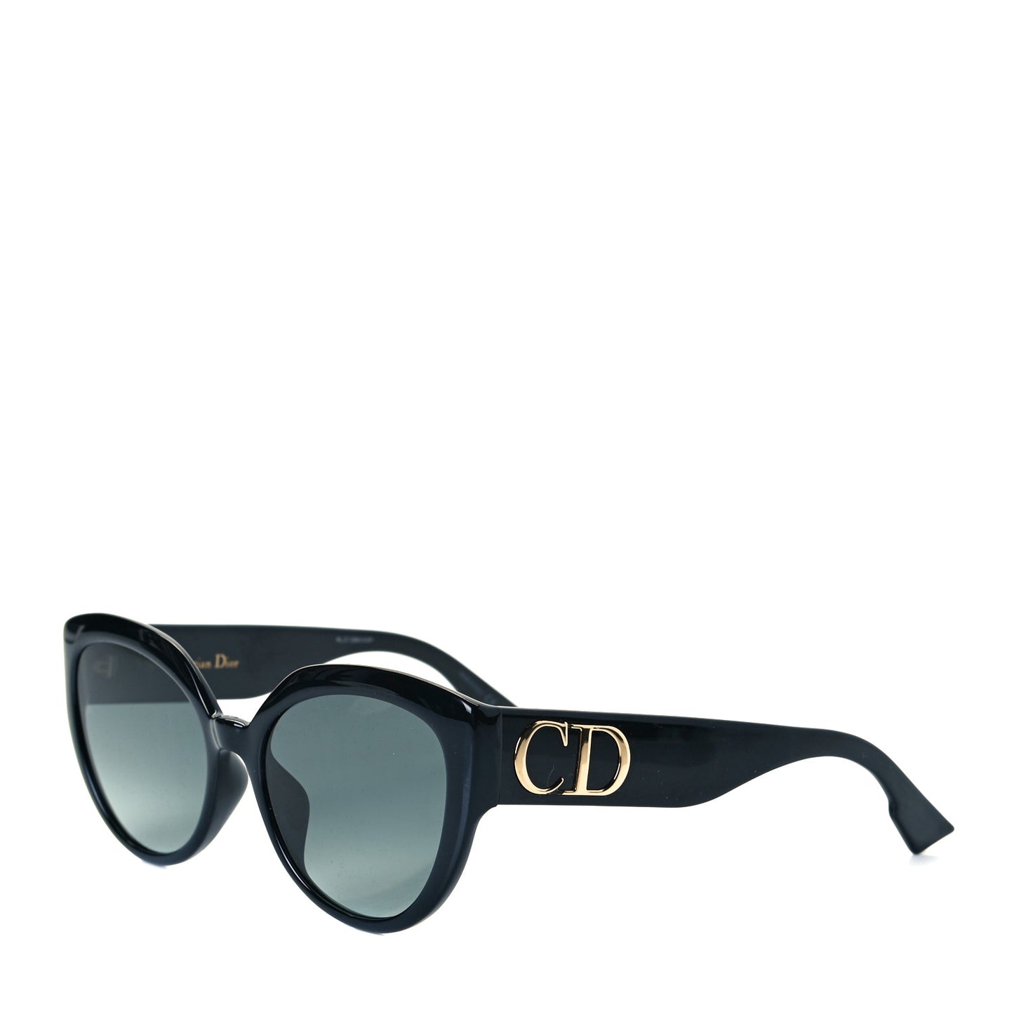 Acetate DDior Cat Eye Sunglasses Black