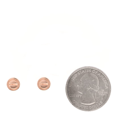 Cartier 18K Pink Gold LOVE Earrings 2 of 5
