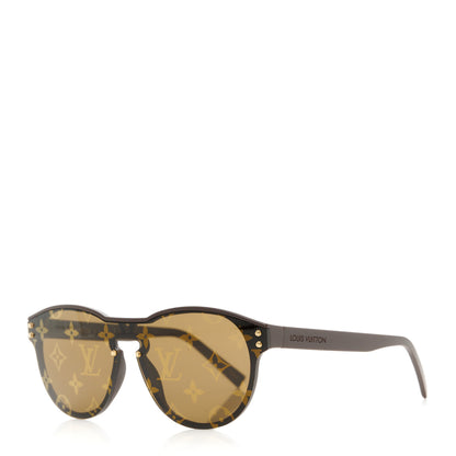 Louis Vuitton Monogram Waimea Z1487W Sunglasses Brown 1 of 9