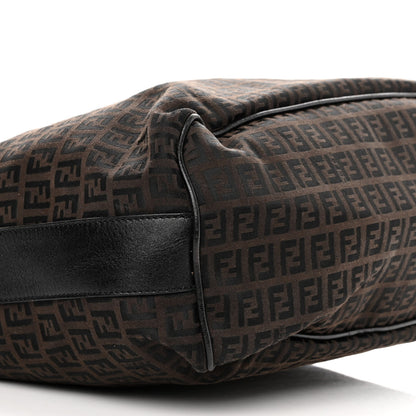 Fendi Zucchino Messenger Bag Tobacco 8 of 11