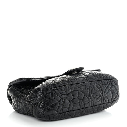 Chanel Vinyl Small Graphic Edge Flap Black 4 of 9