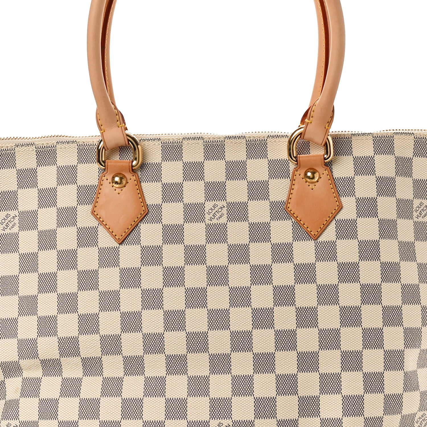 Louis Vuitton LOUIS VUITTON Damier Azur Saleya MM 7 of 9
