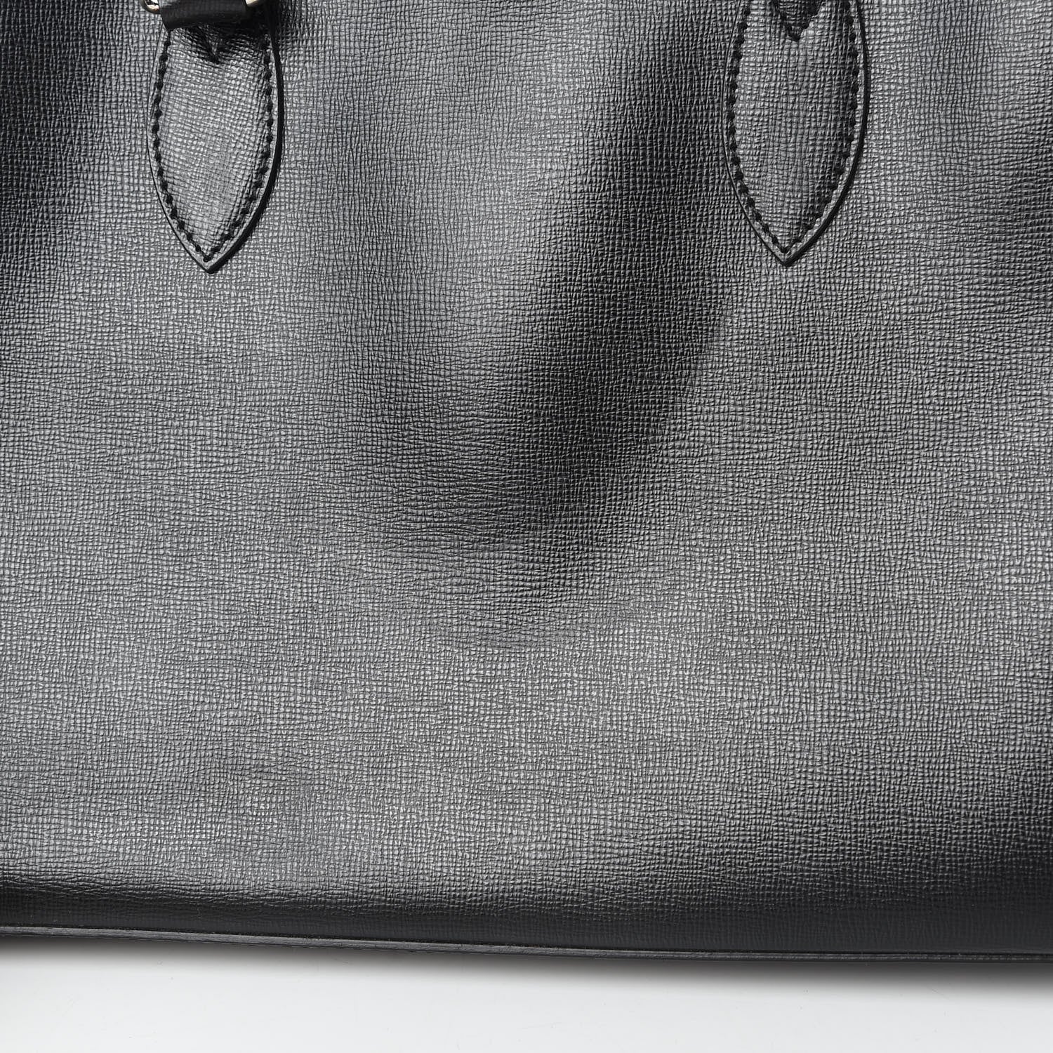 Burberry Textured Calfskin Barrow Briefcase Black 11 of 15