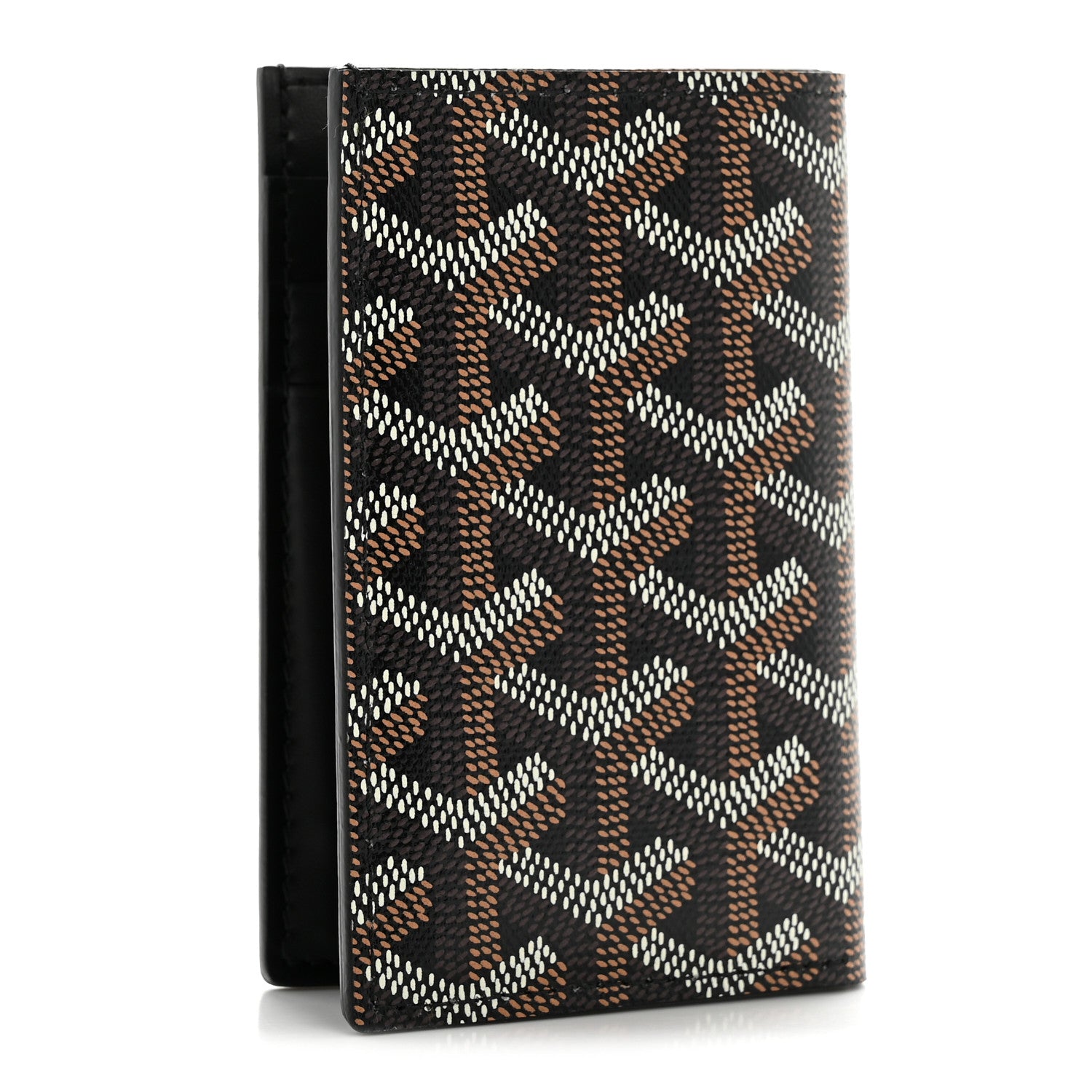 Goyard Goyardine Saint Pierre Card Holder Black 3 of 8