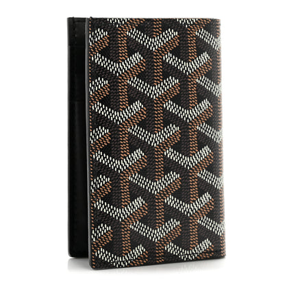 Goyard Goyardine Saint Pierre Card Holder Black 3 of 8
