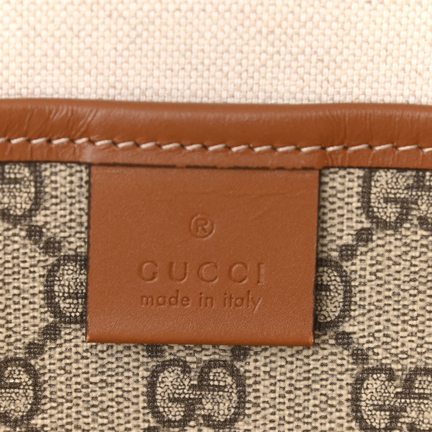 Gucci GG Plus Monogram Medium Signature Web Loop Tote Brown 6 of 10