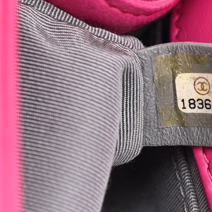 Chanel Velvet Quilted Small Boy Flap Pink 7 of 10