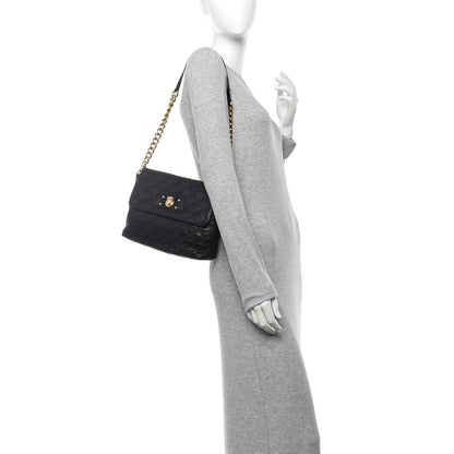 Marc Jacobs Lambskin Quilted The Large Single Flap Black 2 of 10