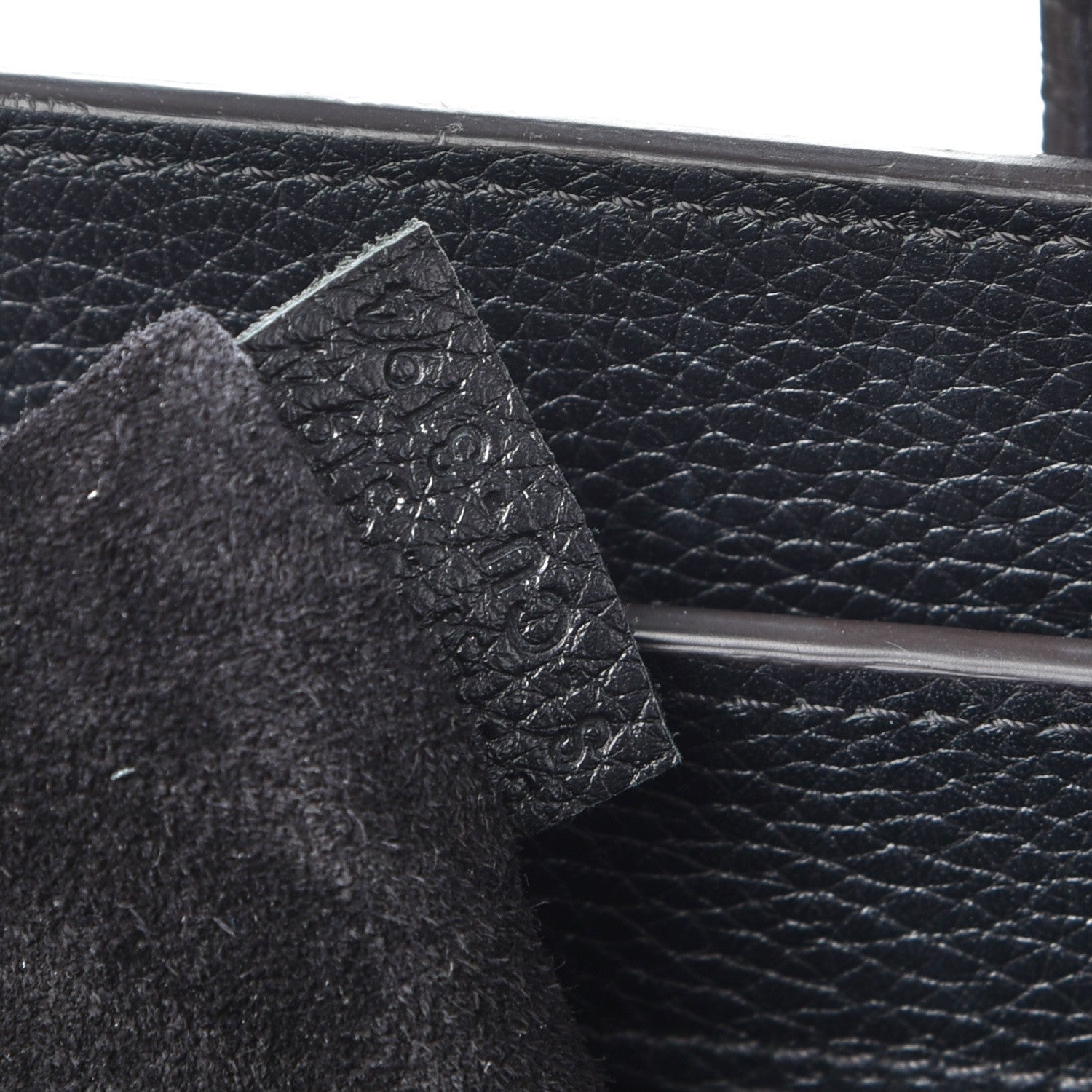 Celine Drummed Calfskin Mini Luggage Black 8 of 8