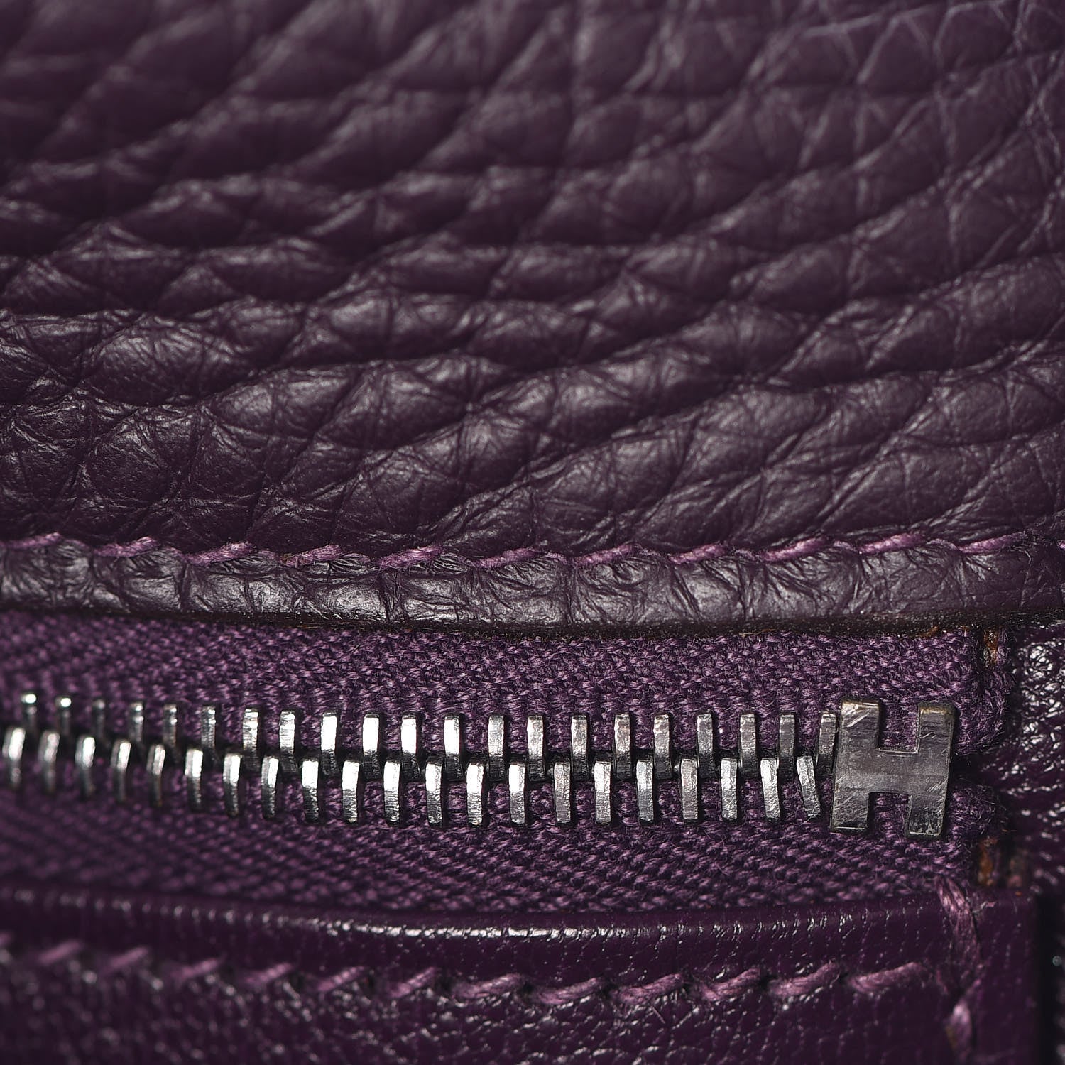 Hermes Togo Kelly Retourne 35 Raisin 26 of 51