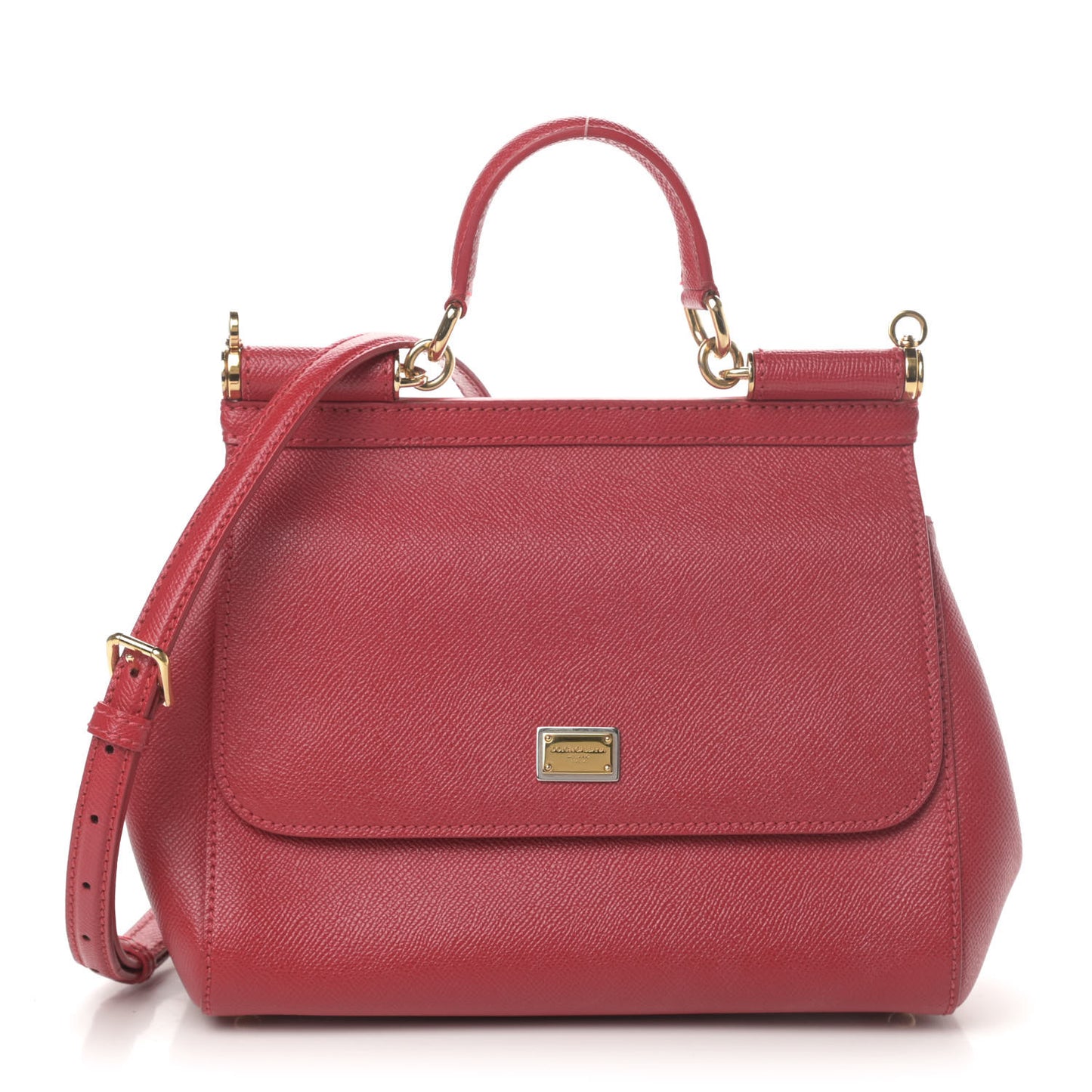 Dauphine Medium Miss Sicily Satchel Dark Red