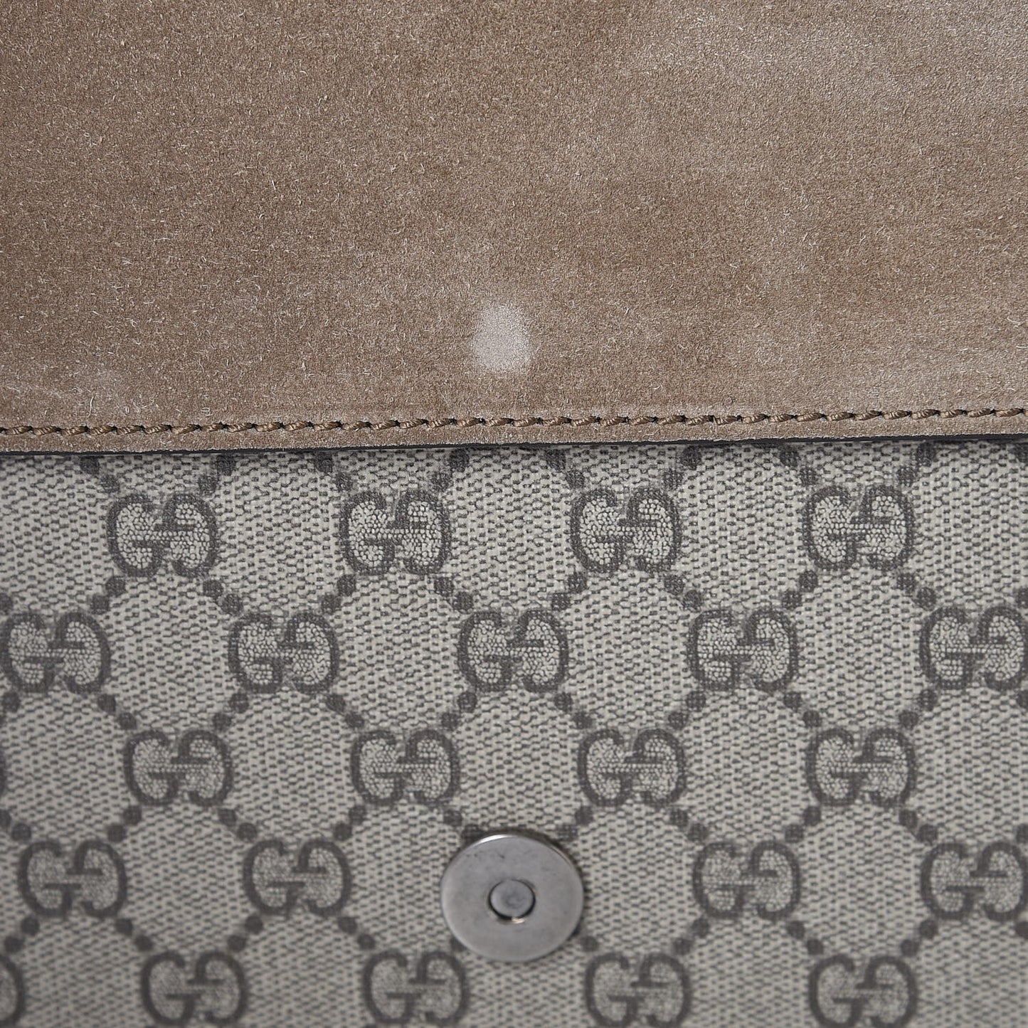 GG Supreme Monogram Dionysus Belt Bag Taupe