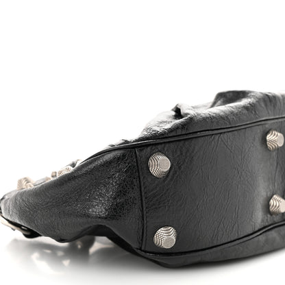 Balenciaga Agneau Arena Small Le Cagole Shoulder Bag Black 9 of 10