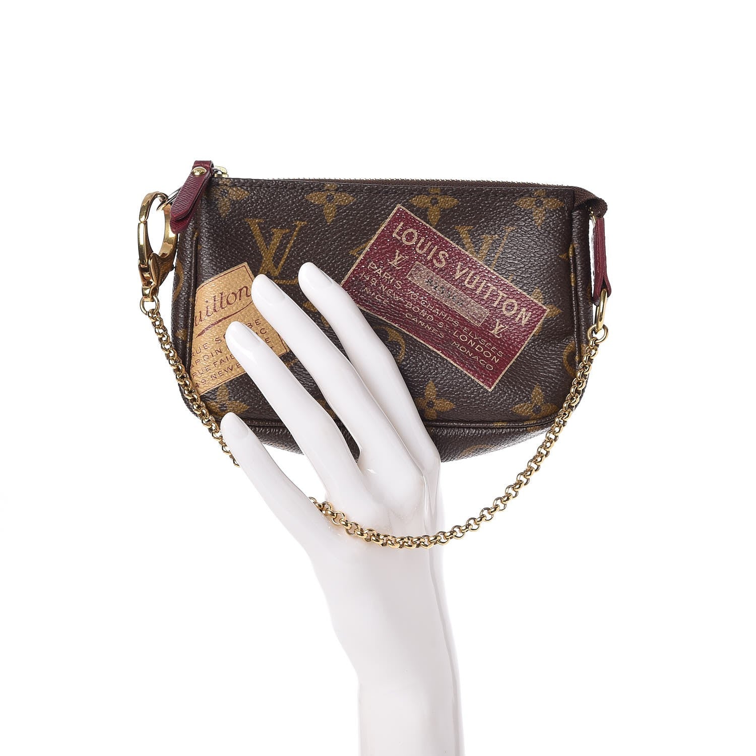 Louis Vuitton Monogram Stamp Mini Pochette Accessories 2 of 7