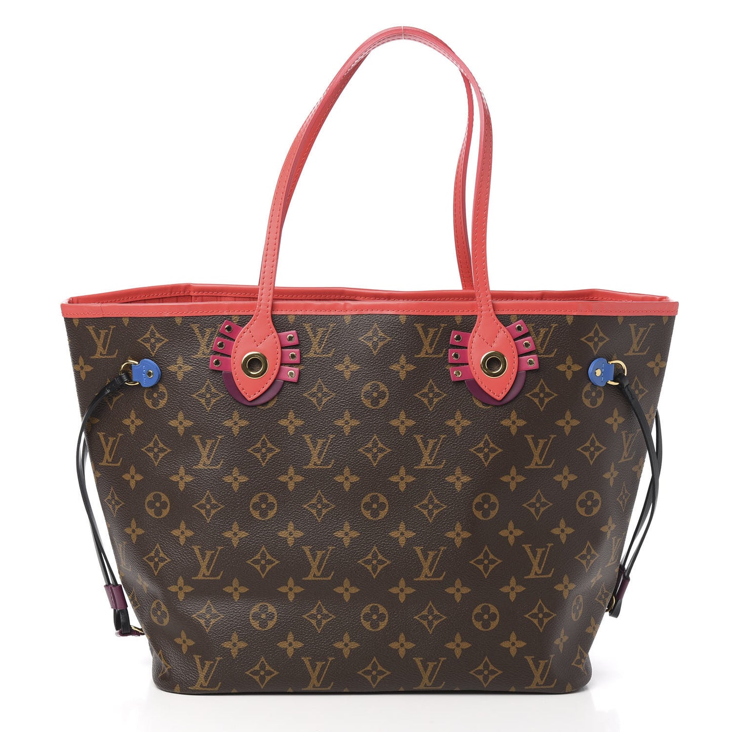 Monogram Totem Neo Neverfull MM Flamingo