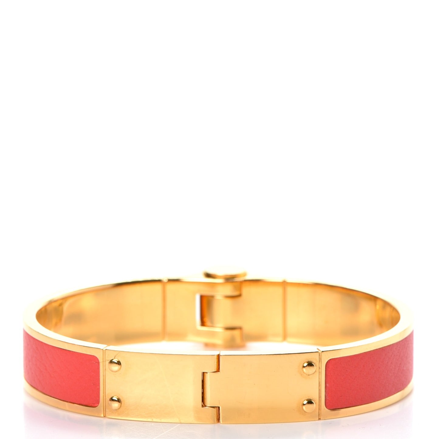 Epsom Charniere Uni Narrow Hinged Bracelet M Rose Jaipur