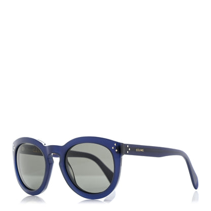 Celine Acetate Polarized Pretty Sunglasses CL 41801/S Blue 1 of 7