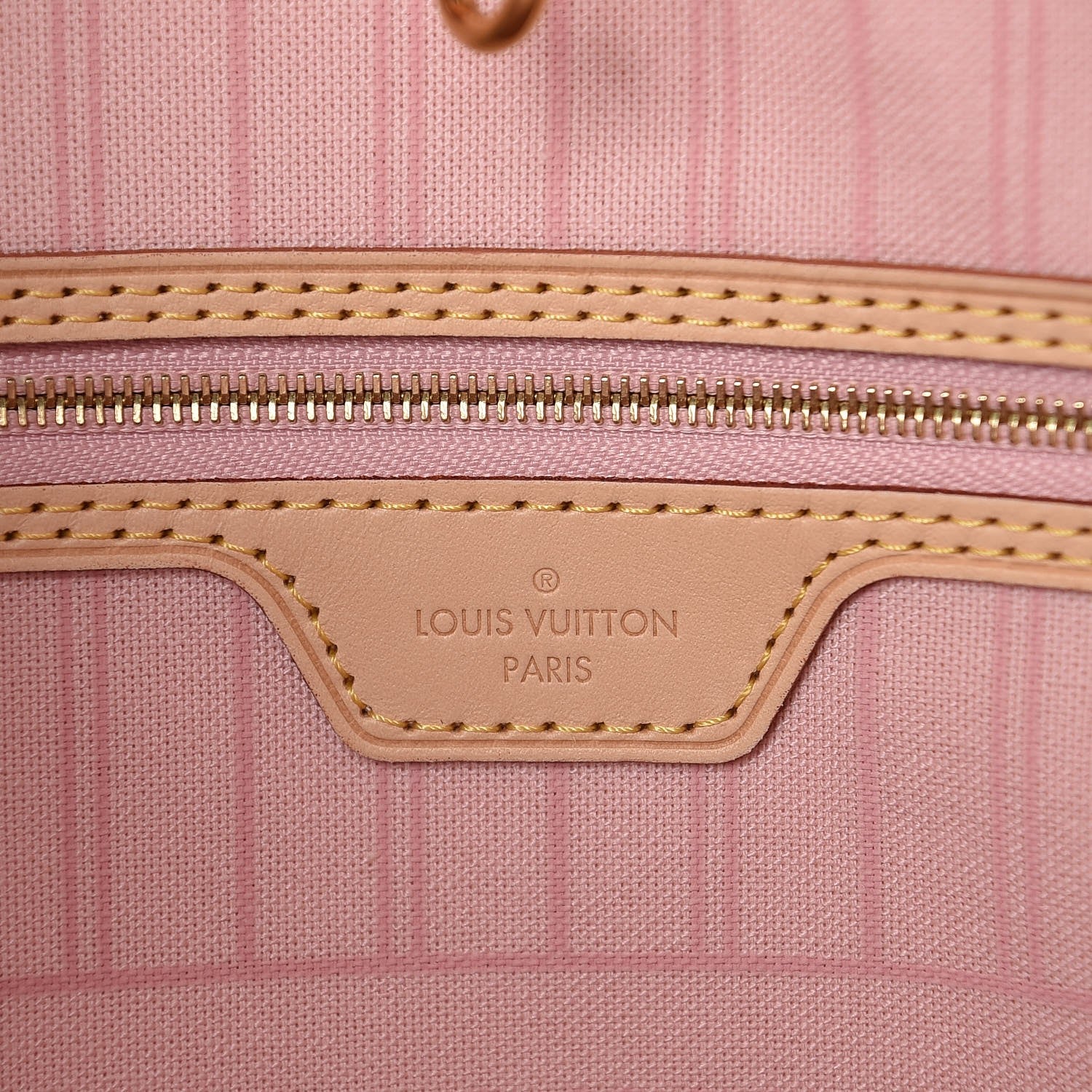 Louis Vuitton Damier Azur Neo Neverfull GM Rose Ballerine 7 of 9