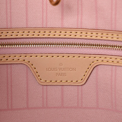 Louis Vuitton Damier Azur Neo Neverfull GM Rose Ballerine 7 of 9