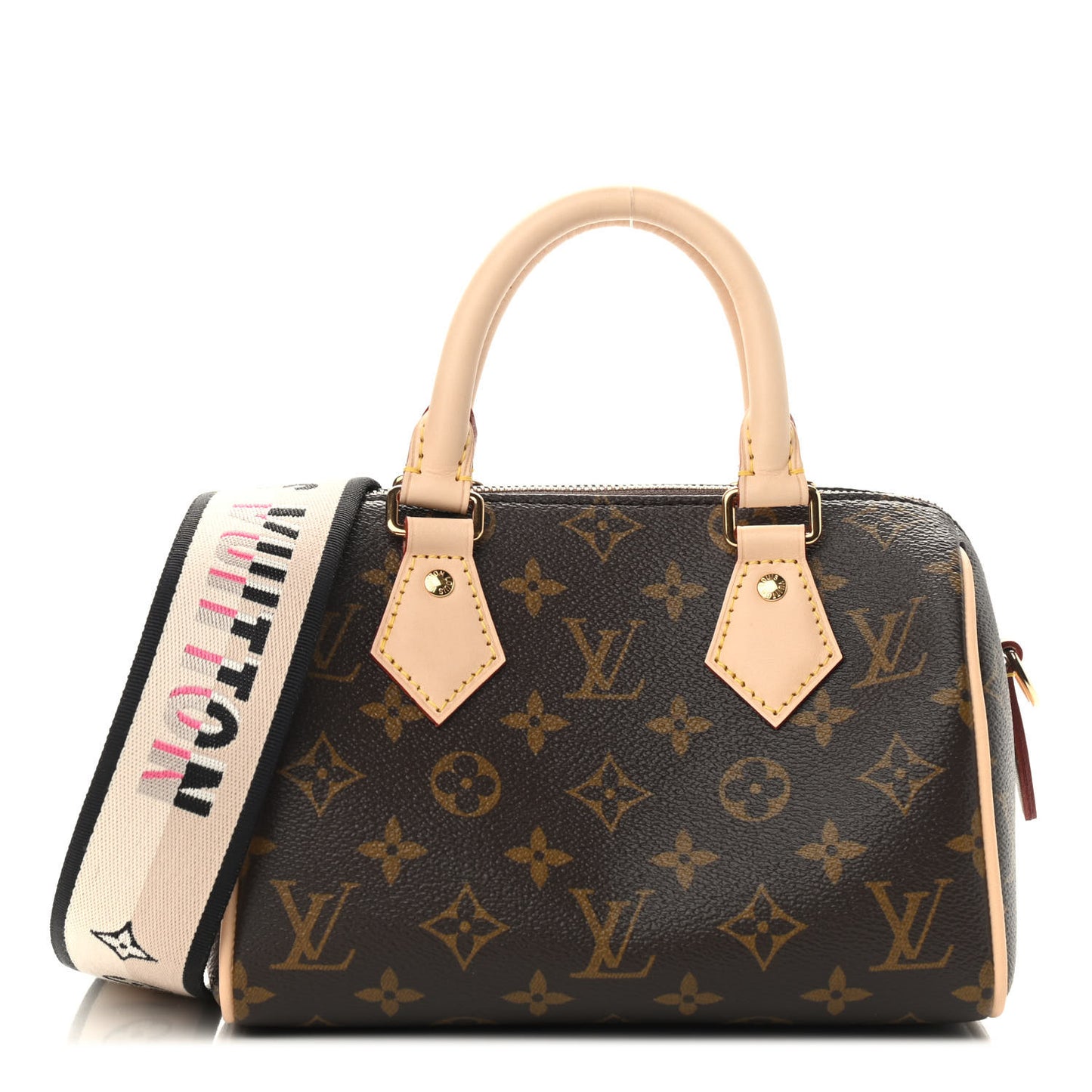 Monogram Speedy Bandouliere 20 Black