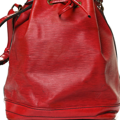 Louis Vuitton Epi Noe Castillan Red 8 of 17