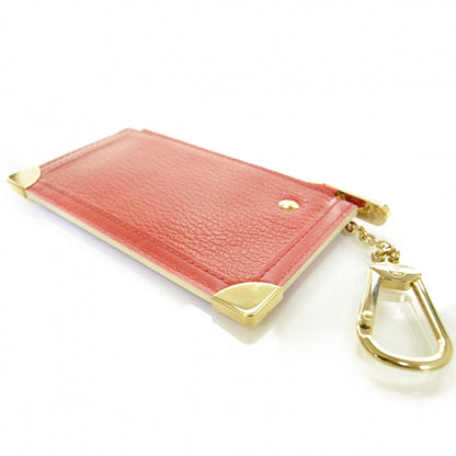 Louis Vuitton Suhali Key Pouch Geranium 3 of 6
