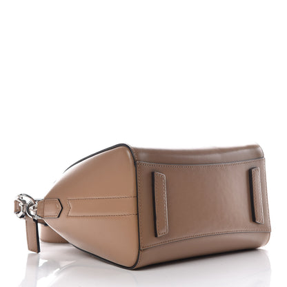 Givenchy Shiny Lord Calfskin Mini Antigona Dark Beige 4 of 10