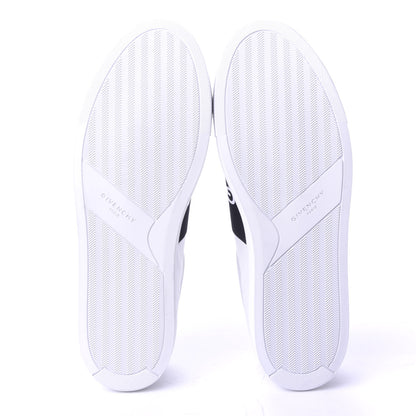 Givenchy Calfskin Band Logo Mens Urban Street Sneakers 45 White Black 5 of 10