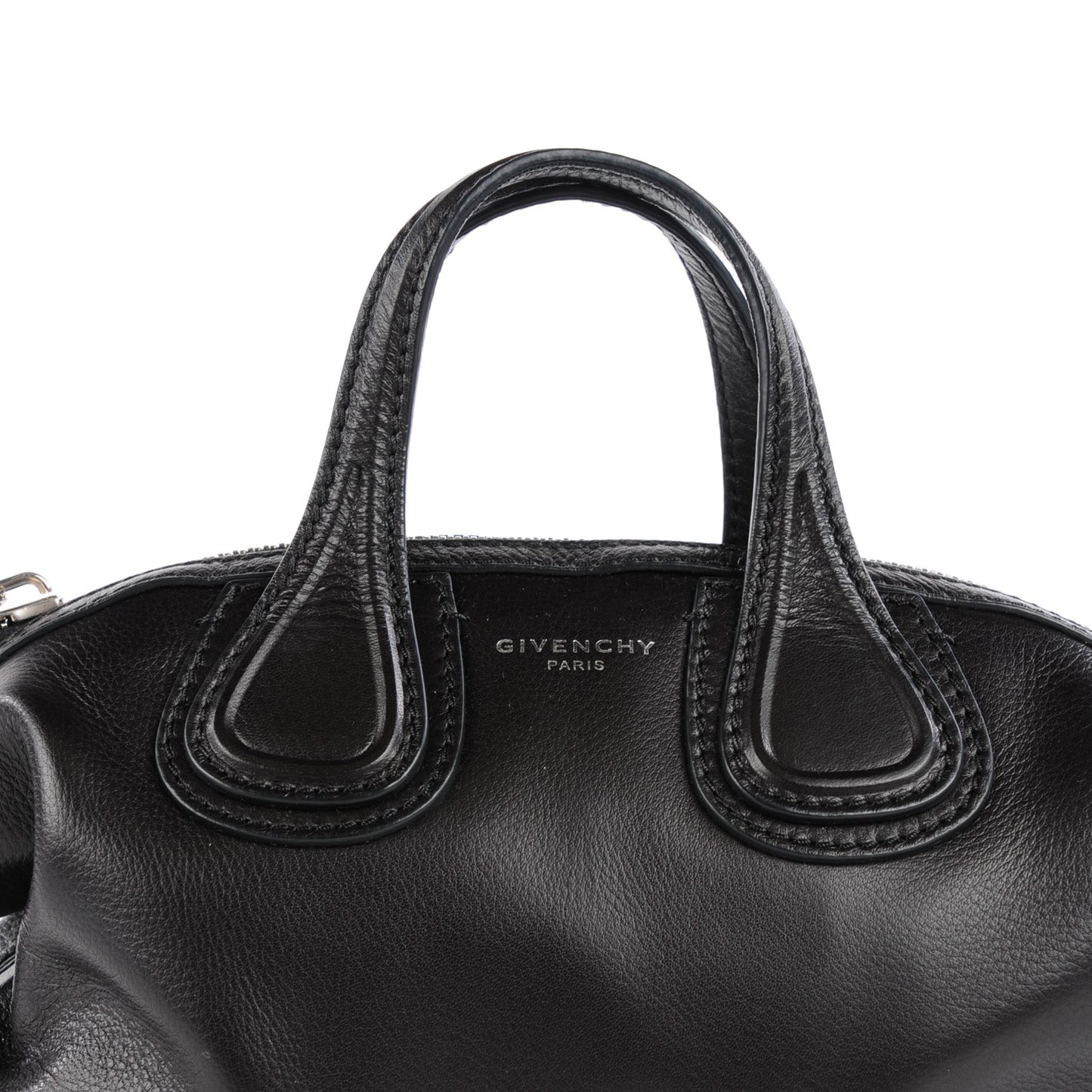 Waxed Calfskin Micro Nightingale Black