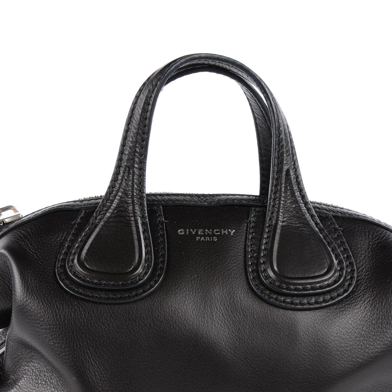 Givenchy Waxed Calfskin Micro Nightingale Black 5 of 8