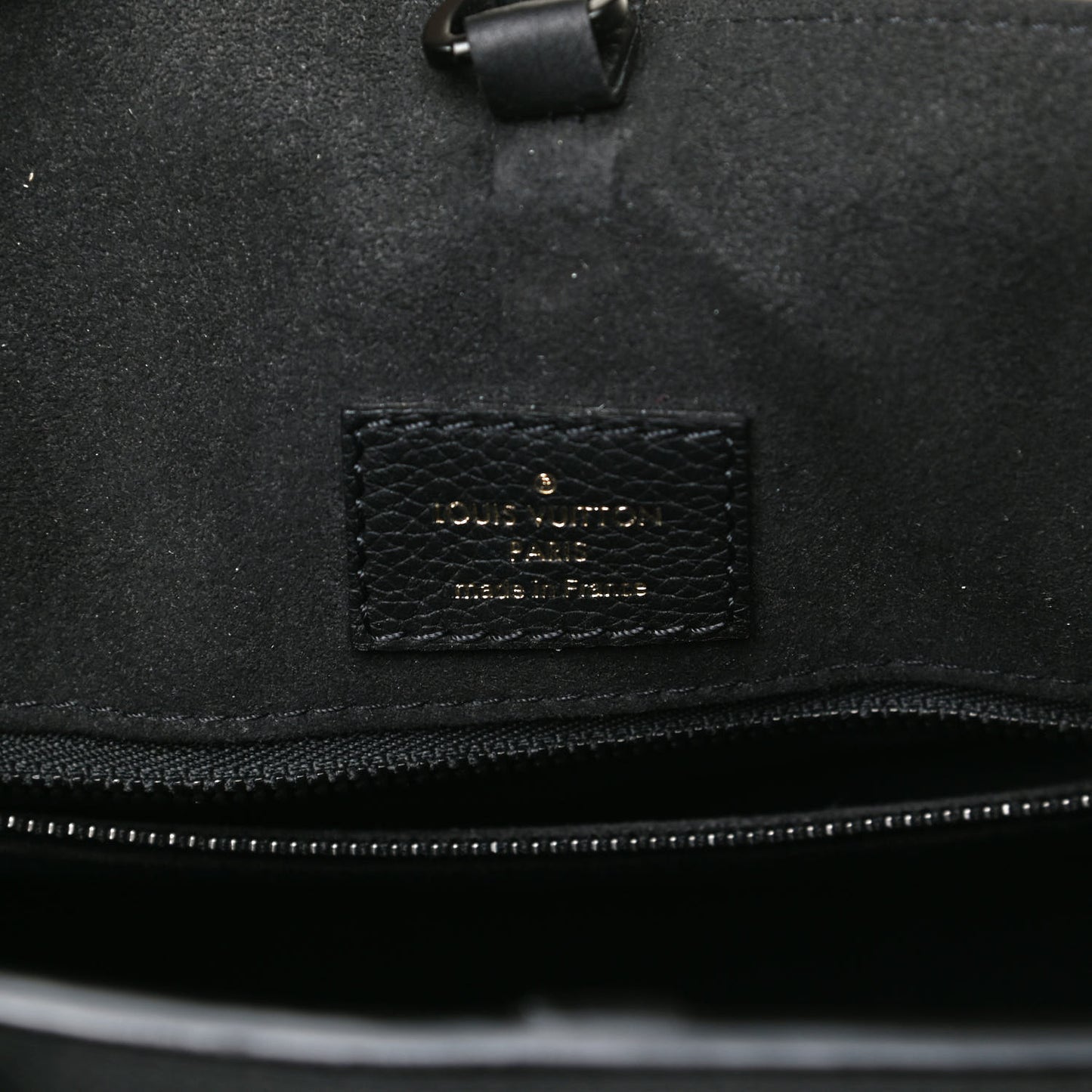 Soft Calfskin Lockme Tote PM Black