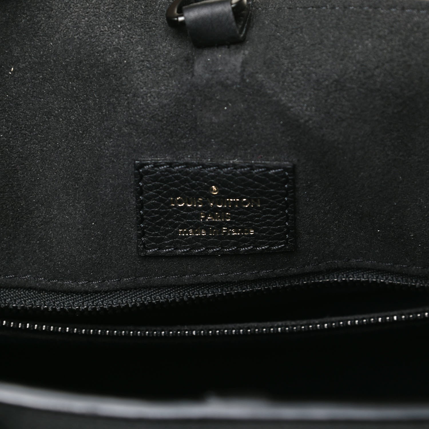 Louis Vuitton Soft Calfskin Lockme Tote PM Black 5 of 13