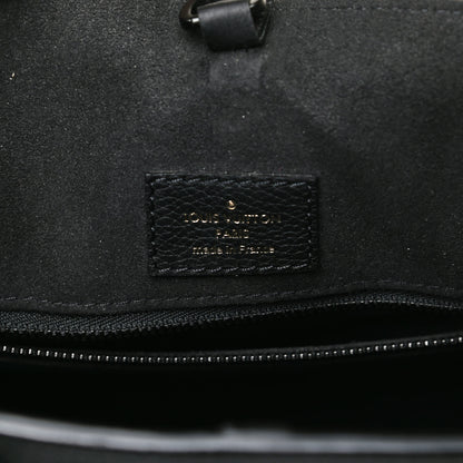 Louis Vuitton Soft Calfskin Lockme Tote PM Black 5 of 13