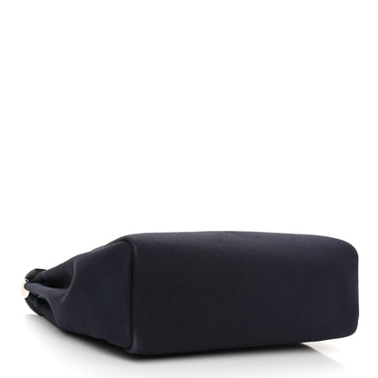 Hermes Toile Vache Calfskin Herbag 30 PM Navy Bleu 4 of 11