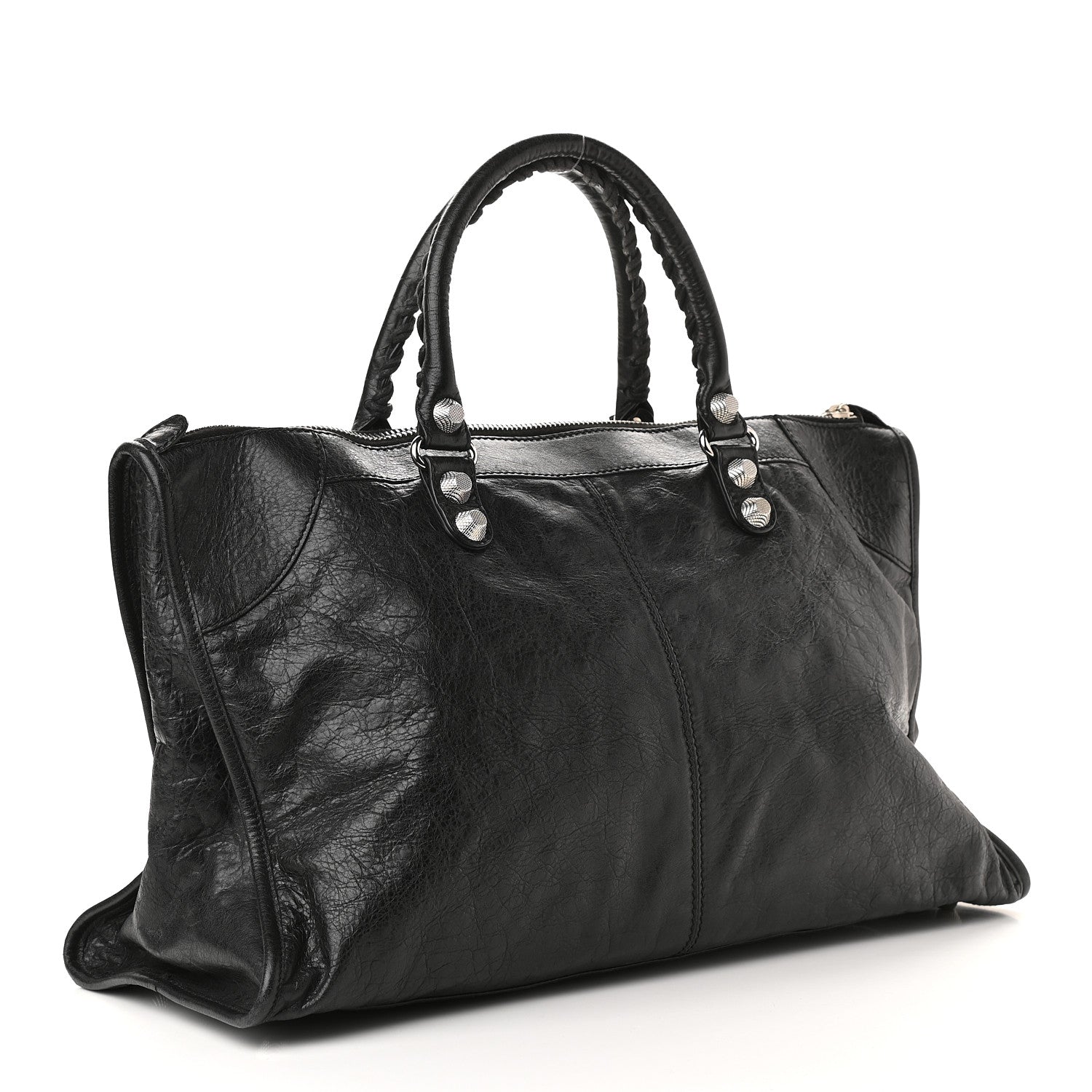 Balenciaga Agneau Giant 12 Silver Hardware Work Black 3 of 11