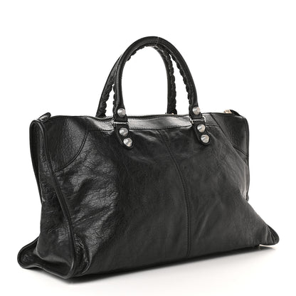 Balenciaga Agneau Giant 12 Silver Hardware Work Black 3 of 11