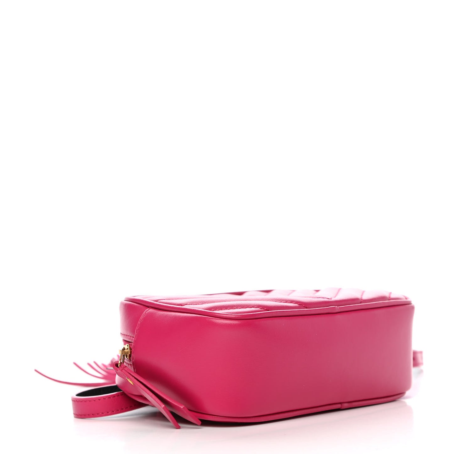 Calfskin Matelasse Monogram Lou Belt Bag Bright Pink