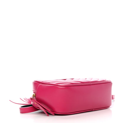 Saint Laurent Calfskin Matelasse Monogram Lou Belt Bag Bright Pink 4 of 9
