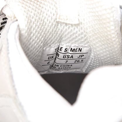 Balenciaga Fabric Mesh Clear Sole Mens Triple S Sneakers 40 White 9 of 15