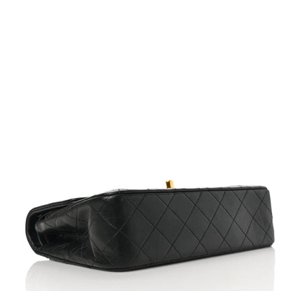 Chanel Lambskin Quilted Small Double Flap Black 3 of 8