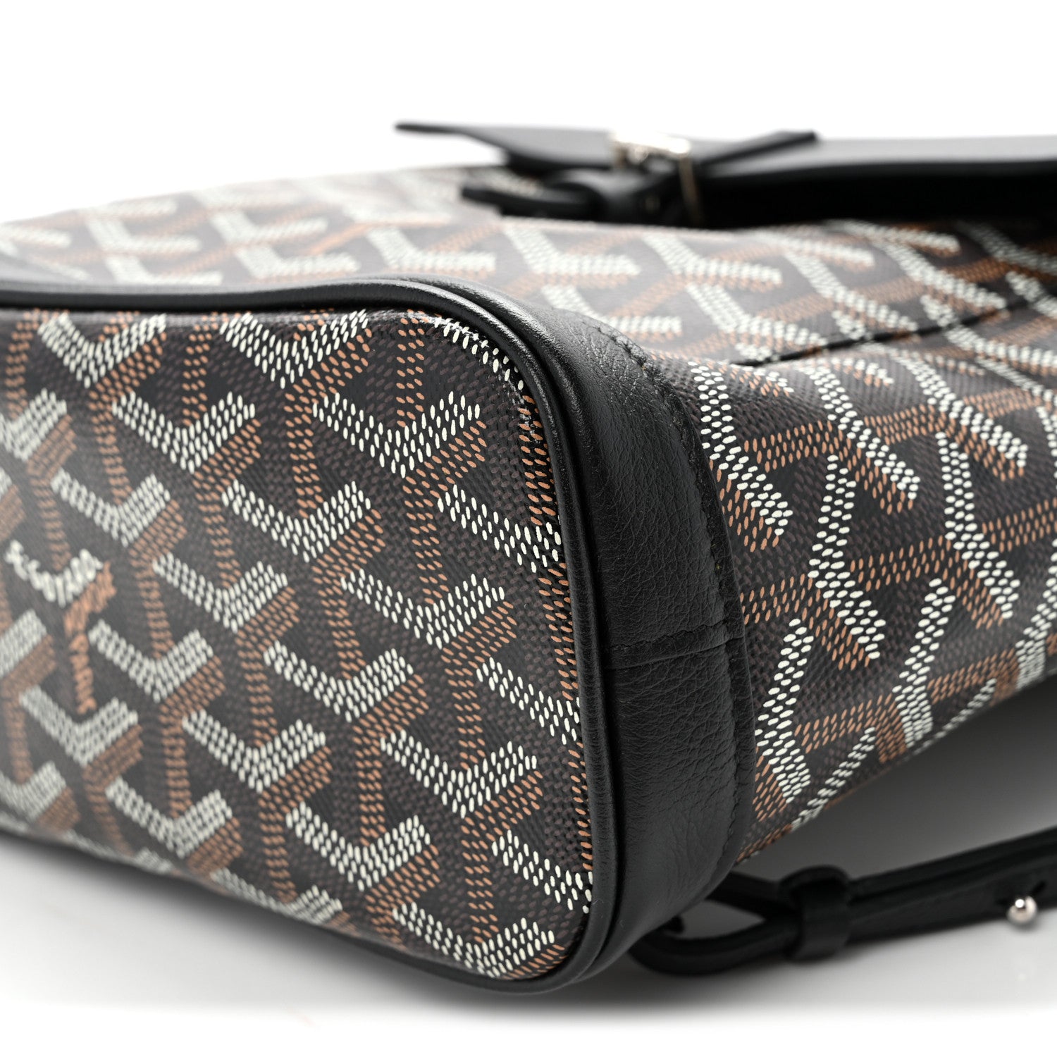 Goyard Goyardine Calfskin Mini Alpin Backpack Black 9 of 9