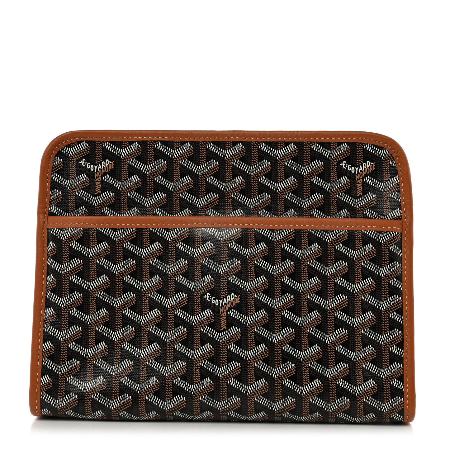 Goyardine Jouvence MM Toiletry Pouch Black Gold