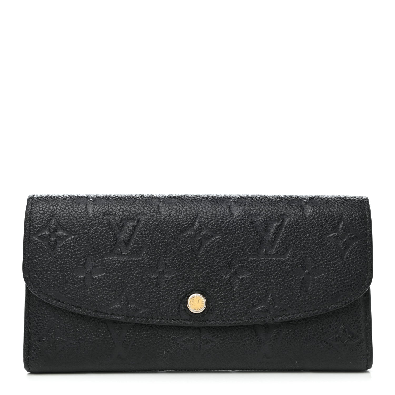 Louis Vuitton Empreinte Emilie Wallet Black Dune 1 of 7