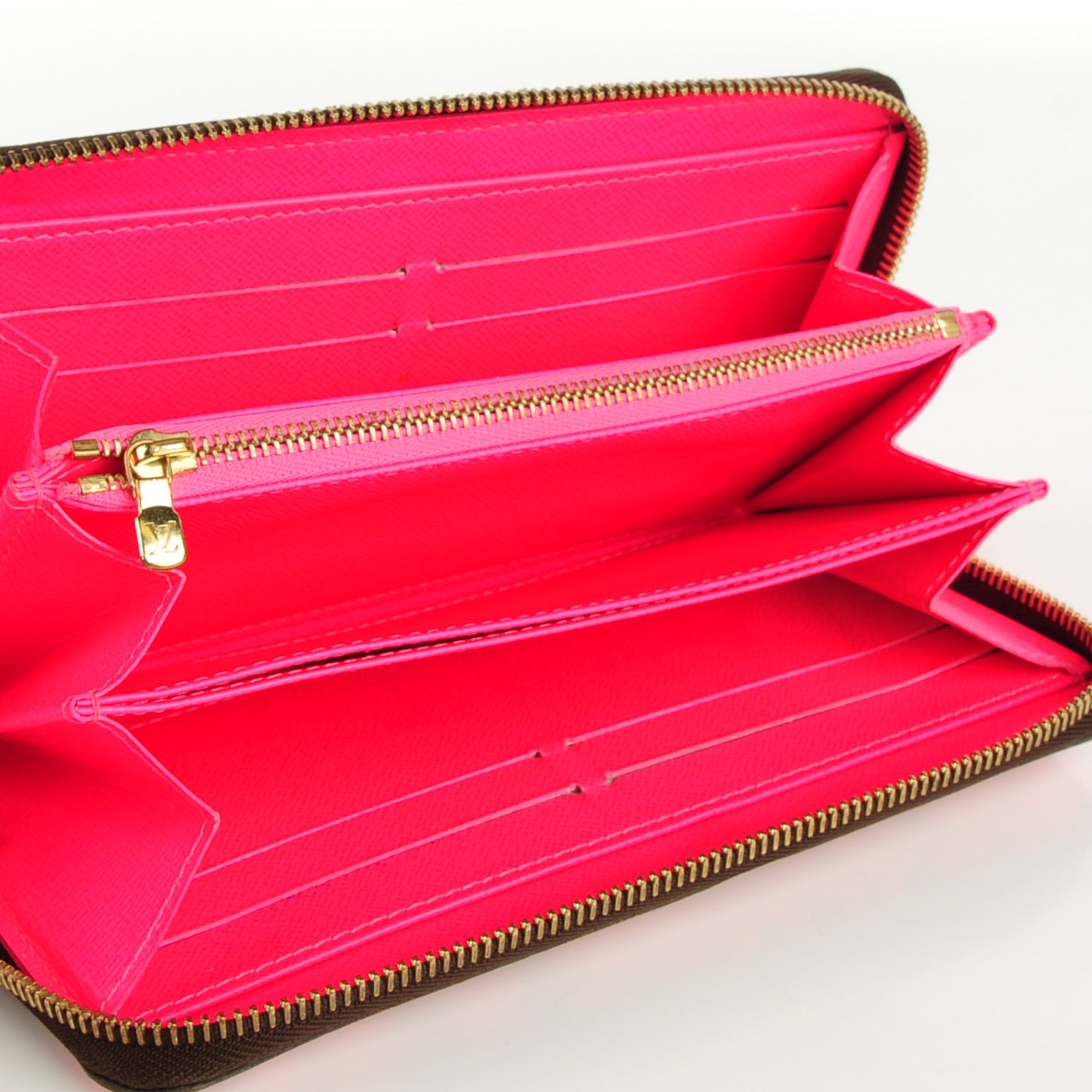 Monogram Graffiti Zippy Wallet Fuchsia