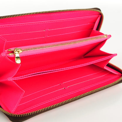 Louis Vuitton Monogram Graffiti Zippy Wallet Fuchsia 5 of 7